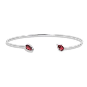 0.96CT, Garnet Bracelet (BC162BGAR)