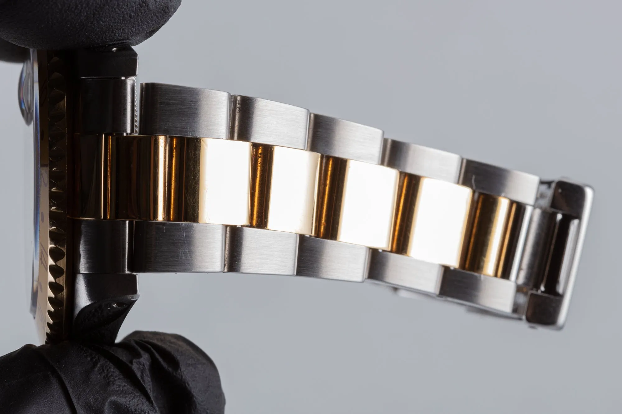 1991 Rolex Two-Tone GMT-Master II 16713 with Silver Serti Dial