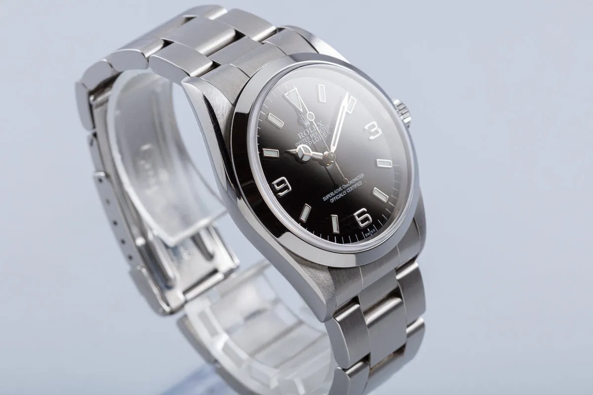 1999 Rolex Explorer 14270 "Swiss Only" Dial