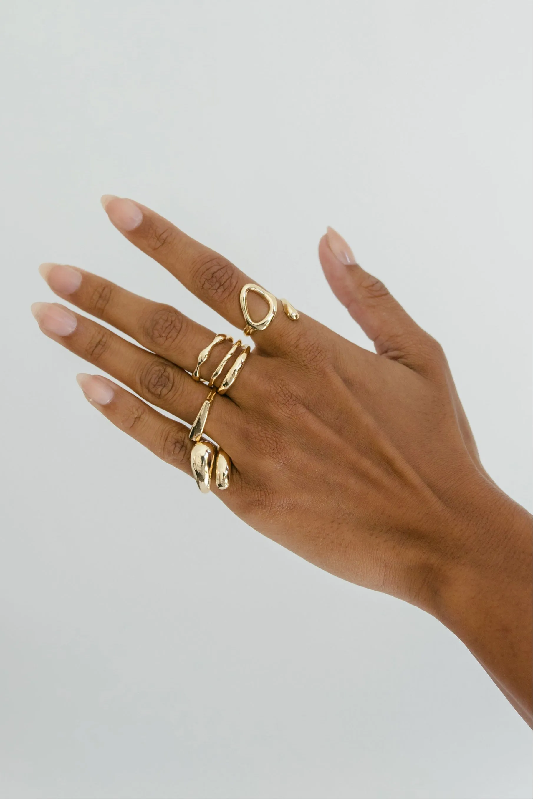 Abel Ring Set - Gold