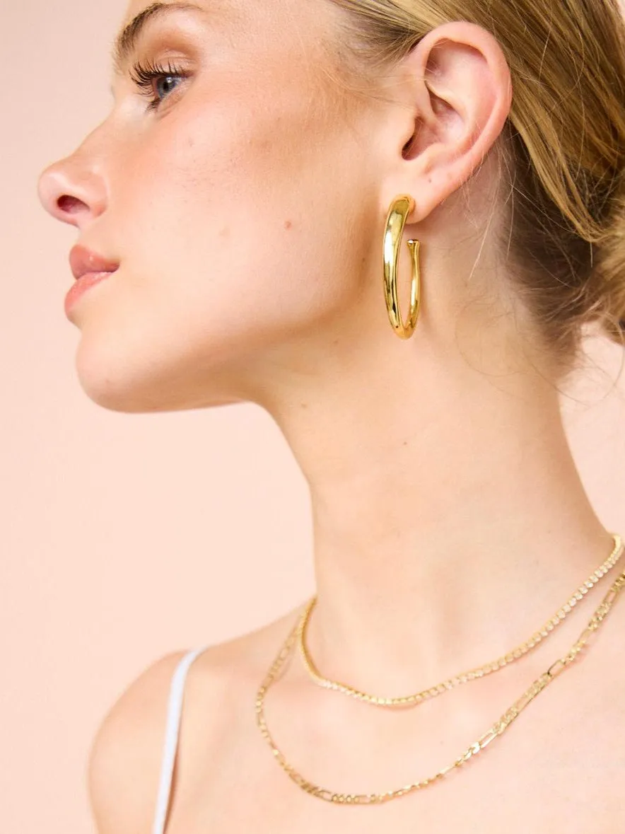 Amber Sceats Seymour Earrings in Gold