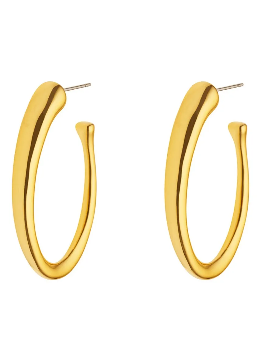 Amber Sceats Seymour Earrings in Gold