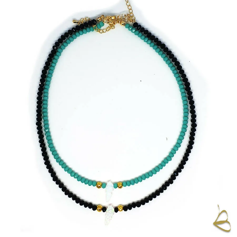 B For Balo 10452 Lebanon Map Hand Made Necklace For Women