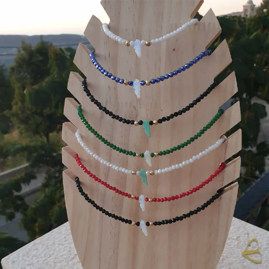 B For Balo 10452 Lebanon Map Hand Made Necklace For Women