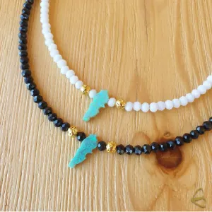 B For Balo 10452 Lebanon Map Hand Made Necklace For Women