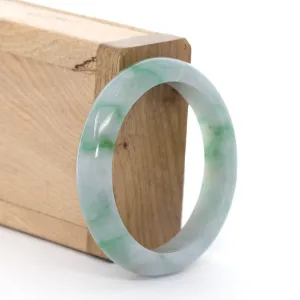 Baikalla "Classic Bangle" Green Natural Burmese Jadeite Jade Bangle ( 52.36 mm ) #269