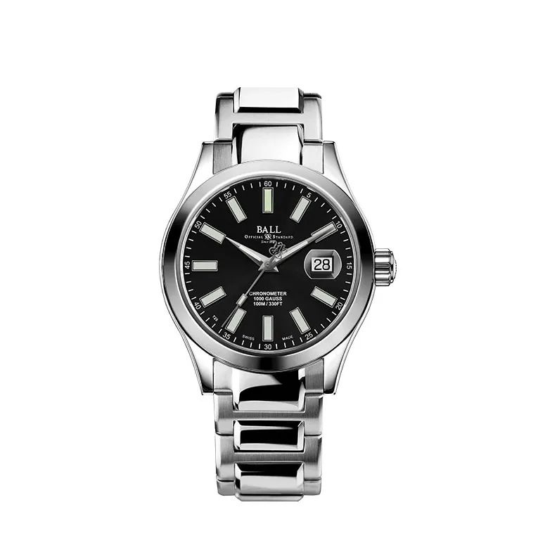Ball Engineer III Auto Steel Black Dial 40mm