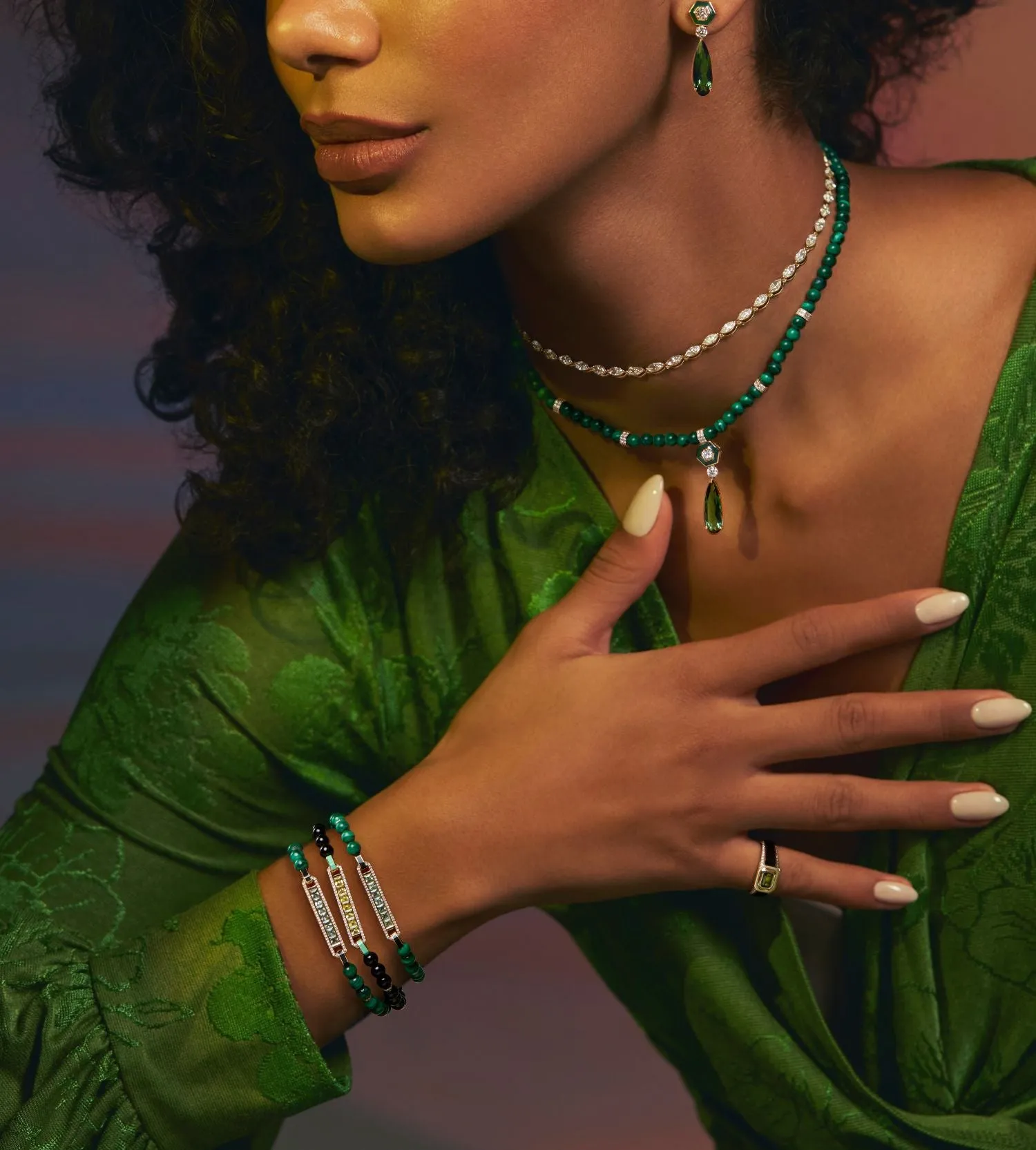 Boho green earth