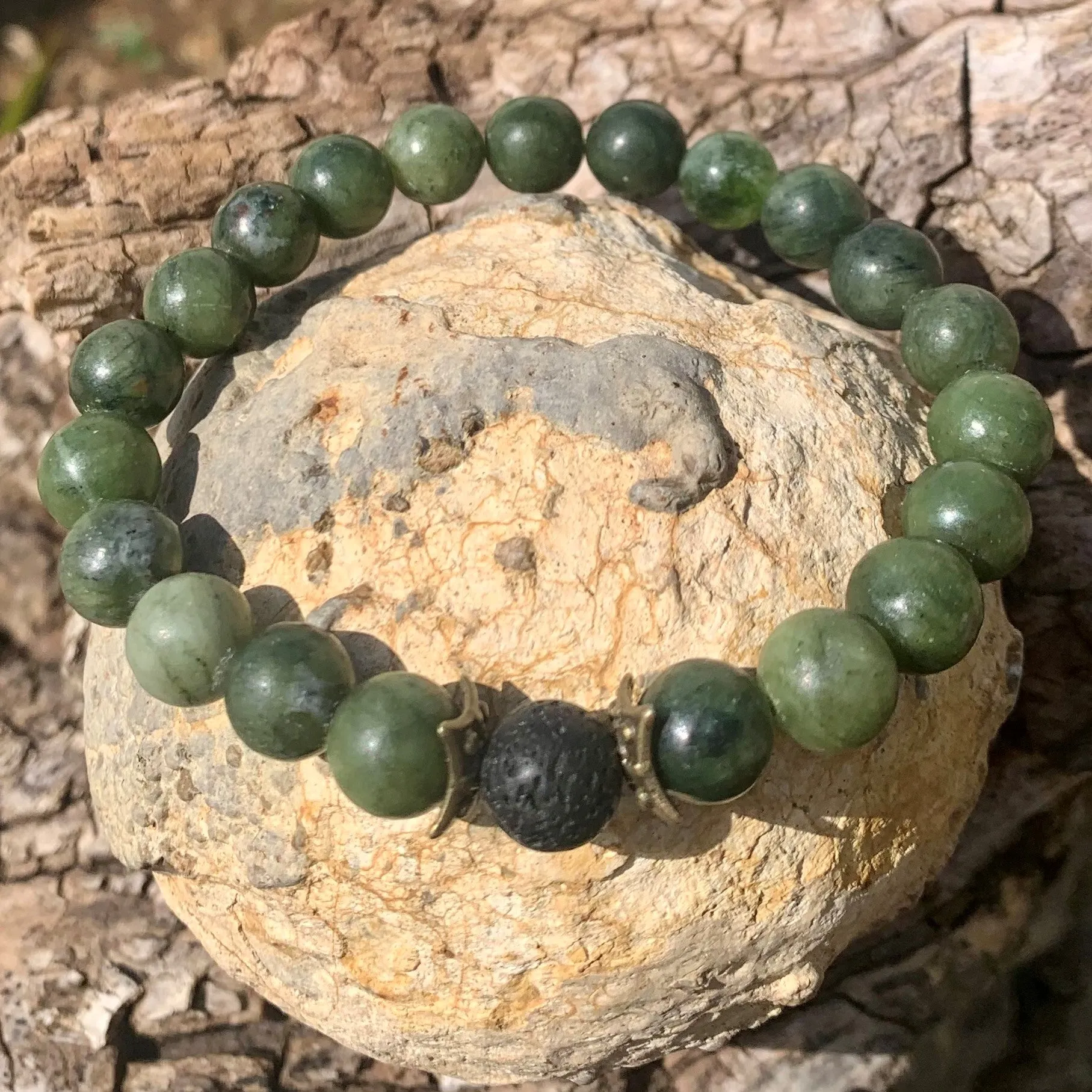 Bracelet jade pour homme "la sérénité"