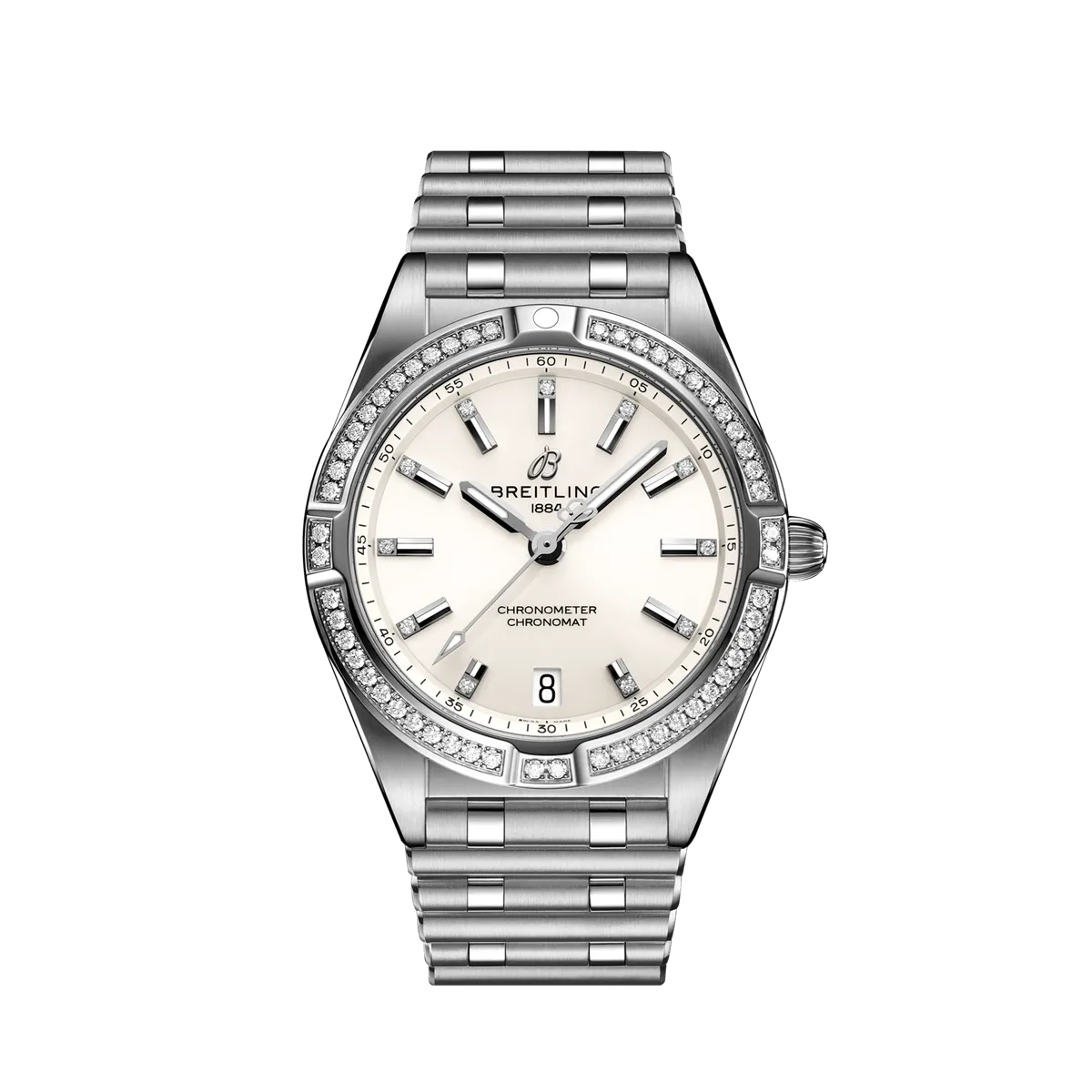Breitling Chronomat 32 - Steel and Diamonds