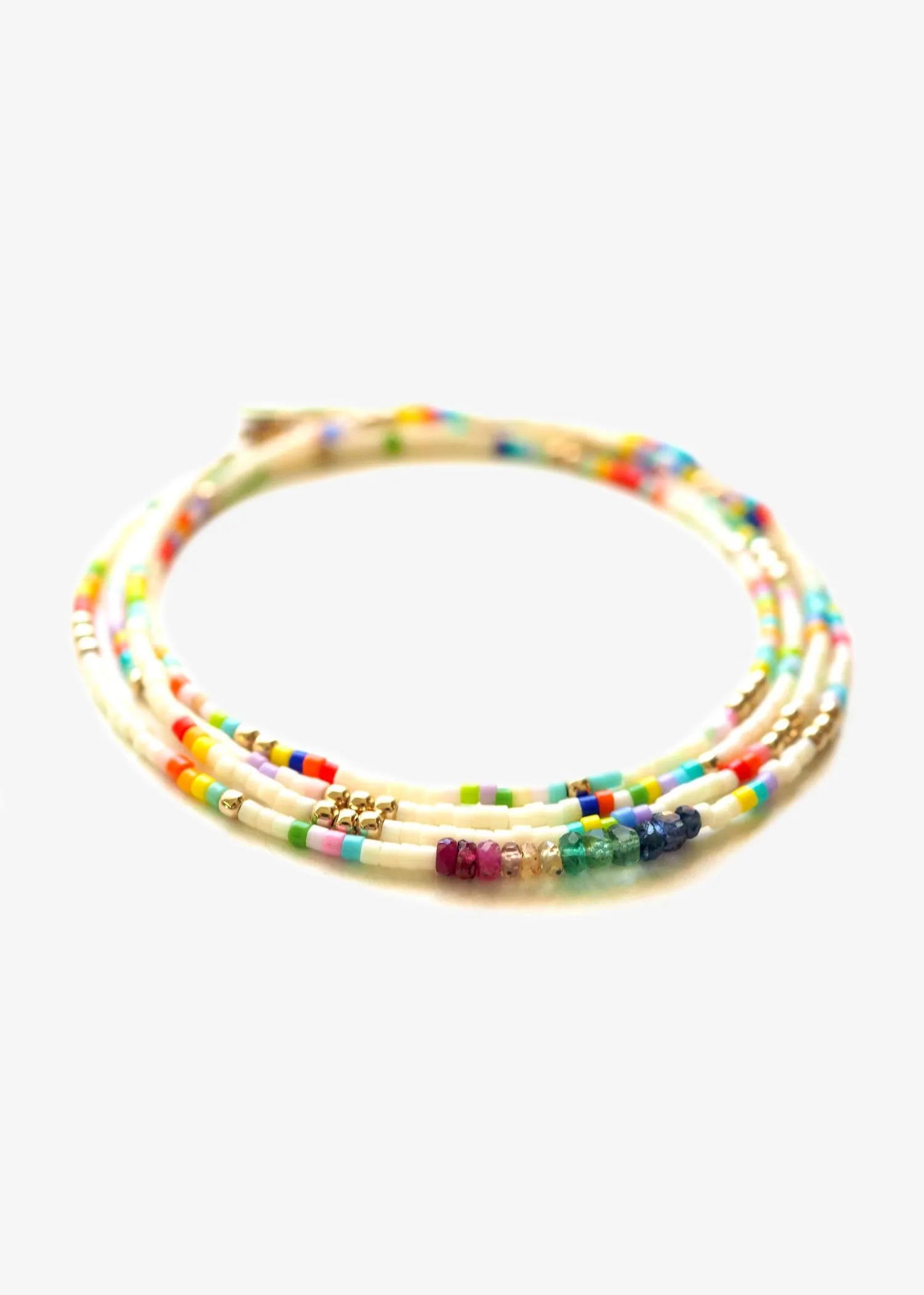 Bunny Shapiro Cream Sapphire Wrap