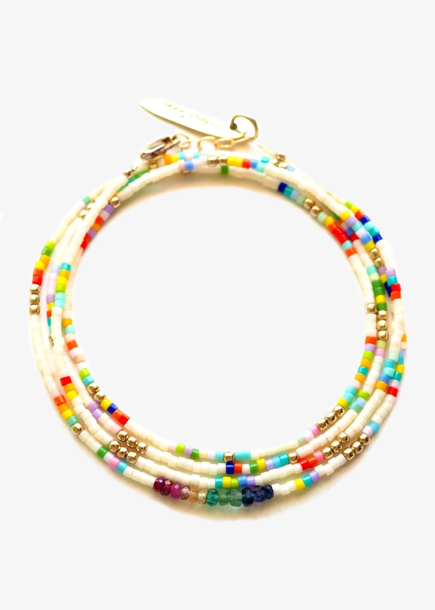Bunny Shapiro Cream Sapphire Wrap