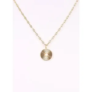 Dowden Charm Necklace Gold