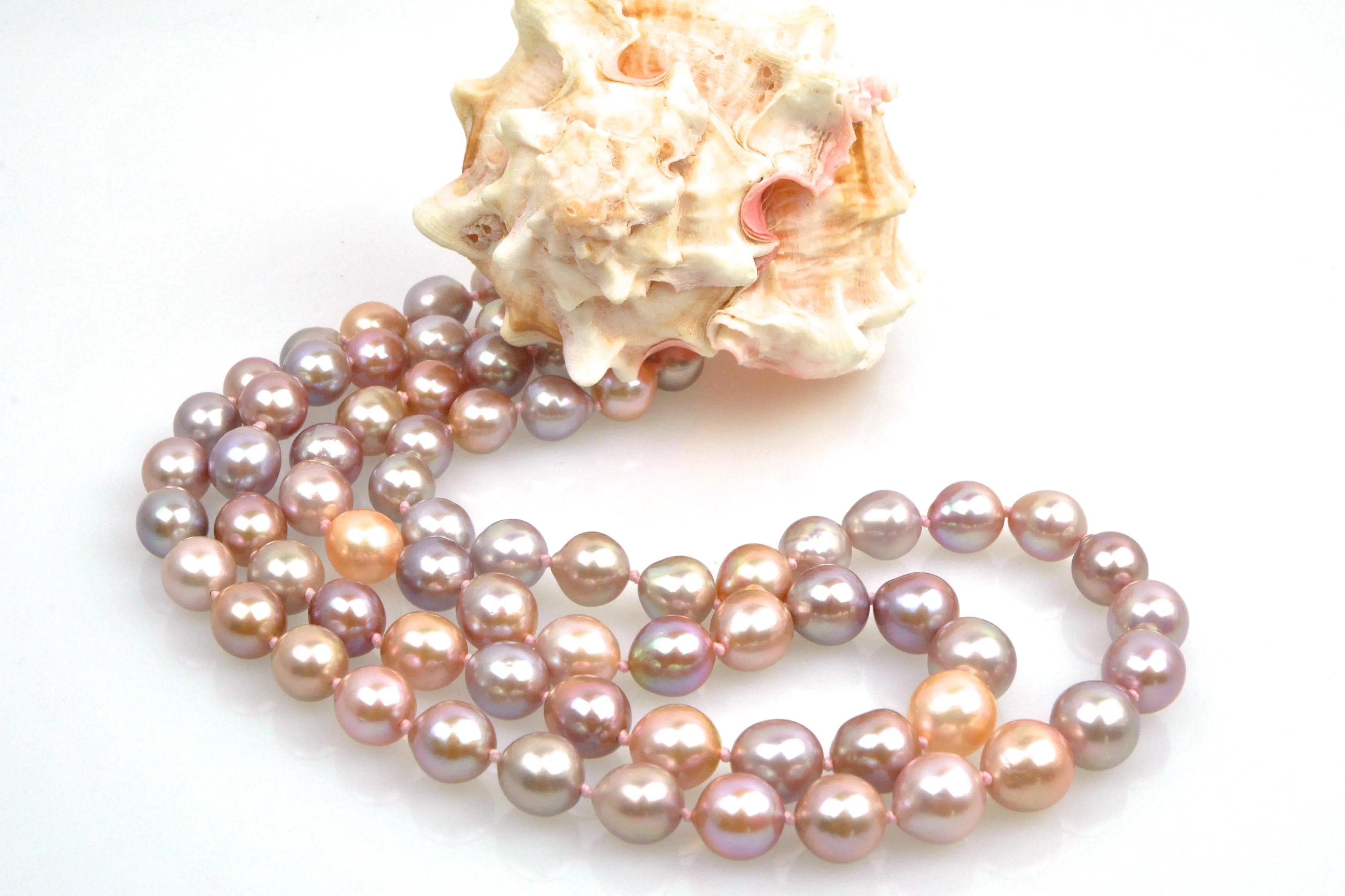 floribunda double strand pearl necklace