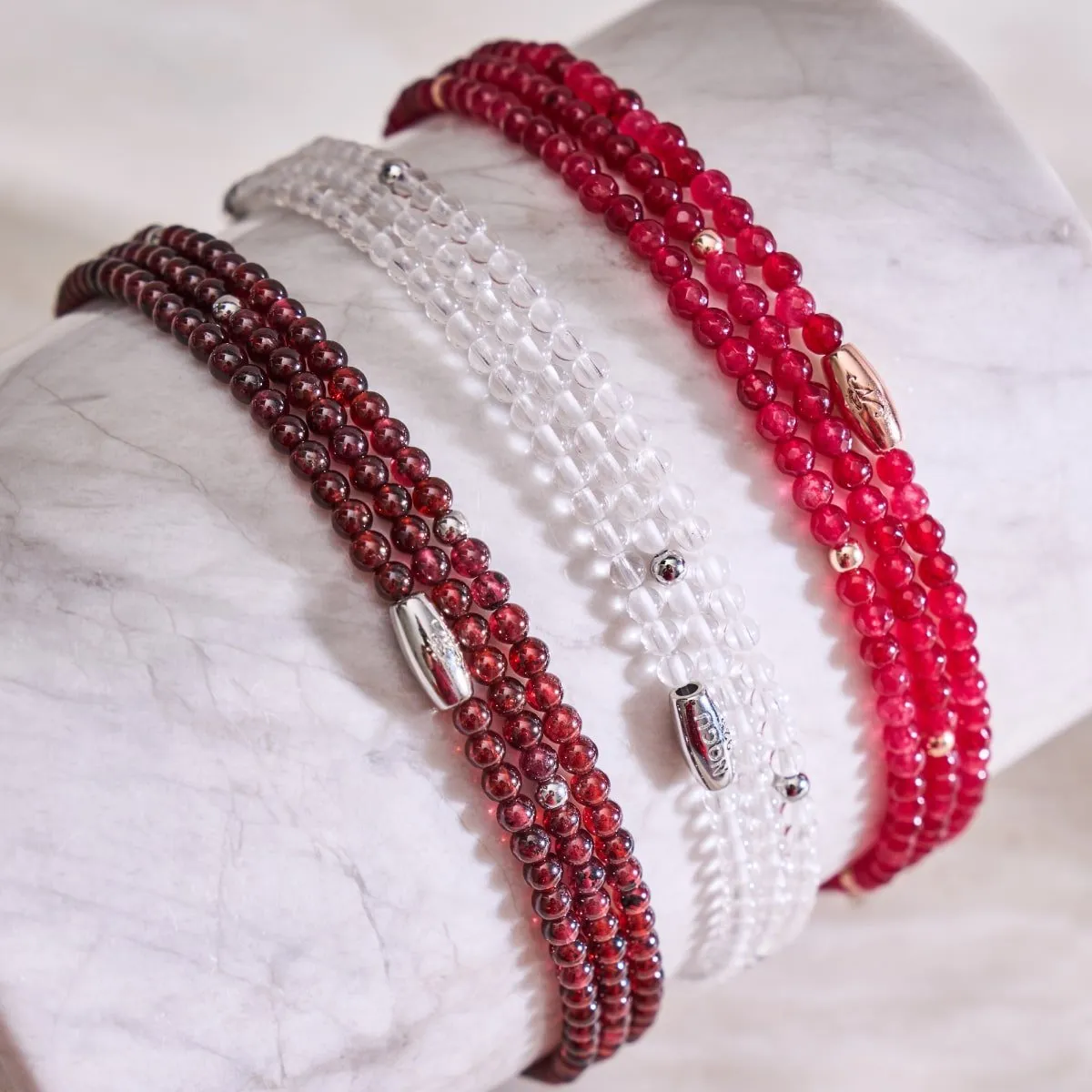 Garnet | .925 Sterling Silver | Gemstone Wrap