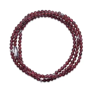 Garnet | .925 Sterling Silver | Gemstone Wrap