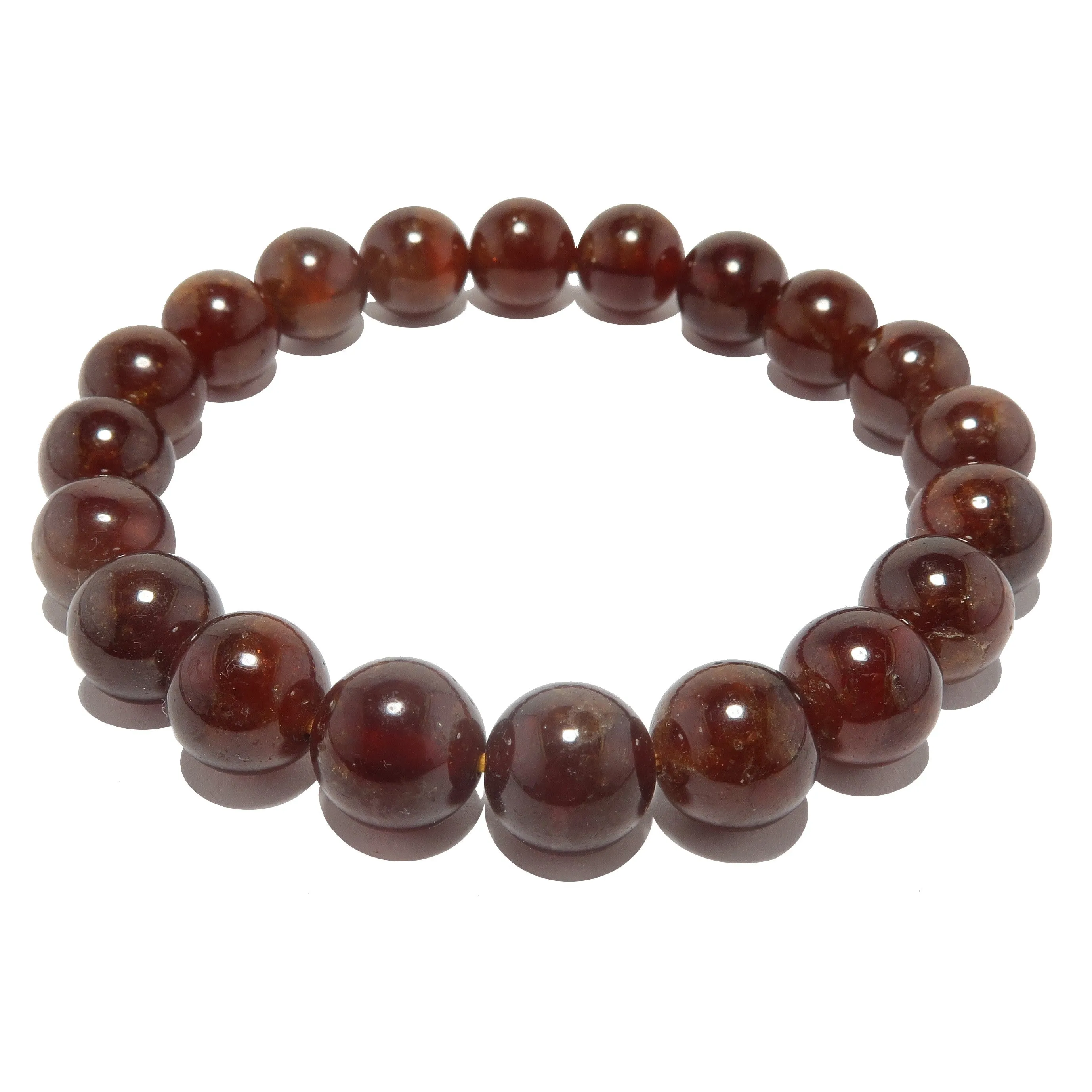 Garnet Bracelet Warm Memories Rare Timeless Orange Hessonite Gem