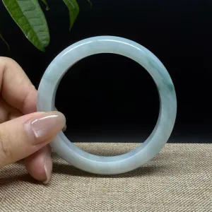 Genuine Burmese Green Jade Jadeite Bangle Bracelet ( 55mm )