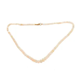Graduated Ethiopian Opal Beaded Necklace (21 1/4)