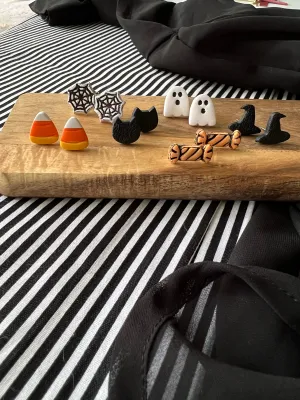 Halloween Stud Collection | Clay Earrings