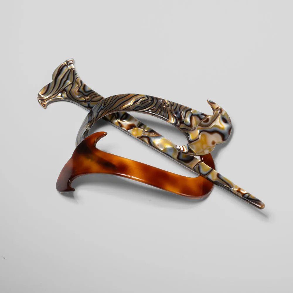 Handmade Stick Barrette Clip