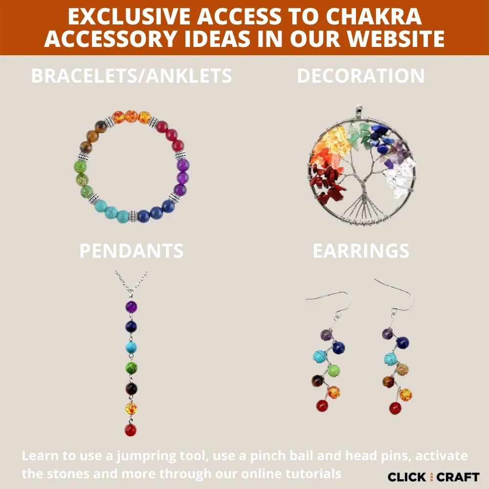 Healing Stone Craft Kit to Create Your Own Jewelries