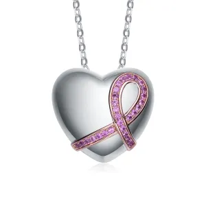 Heart-Shaped Pendant Necklace