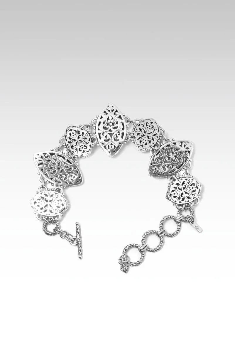 Lavish Beauty Bracelet™ in Ammonite with Abalone Inlay