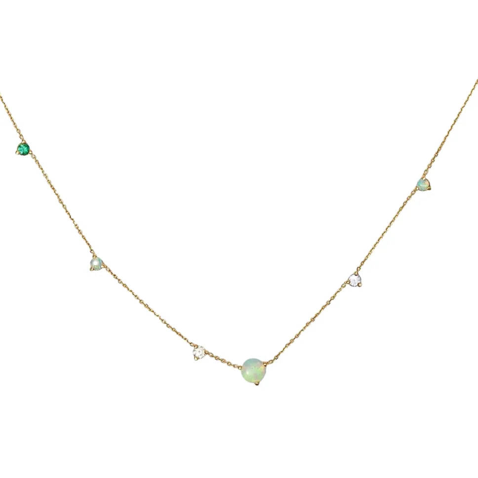 Linear Chain Necklace