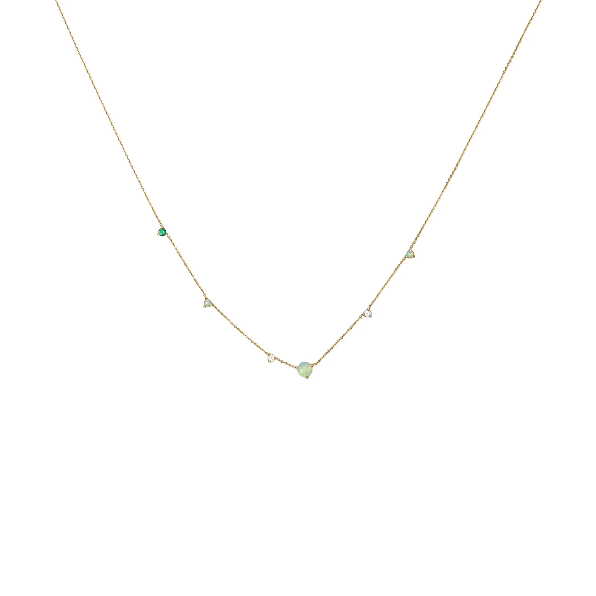 Linear Chain Necklace