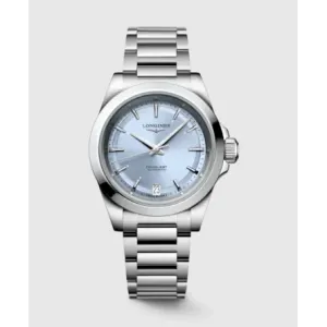 Longines Conquest 34mm Light Blue Dial