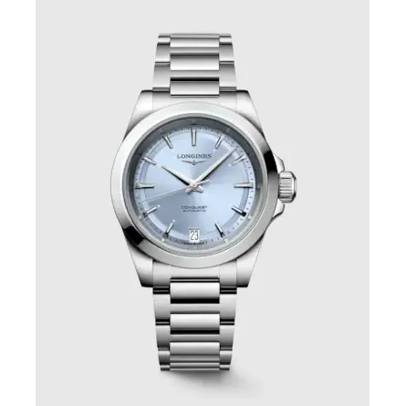 Longines Conquest 34mm Light Blue Dial