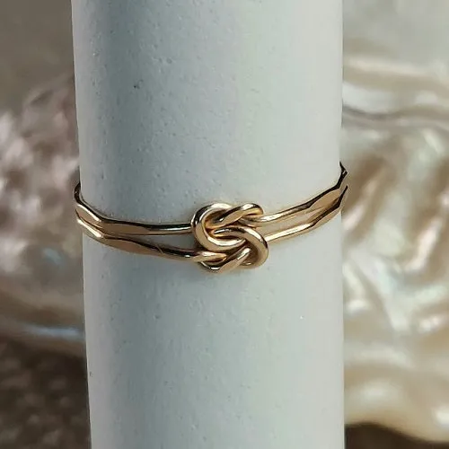 Love Knot Ring - 14K Gold-fill