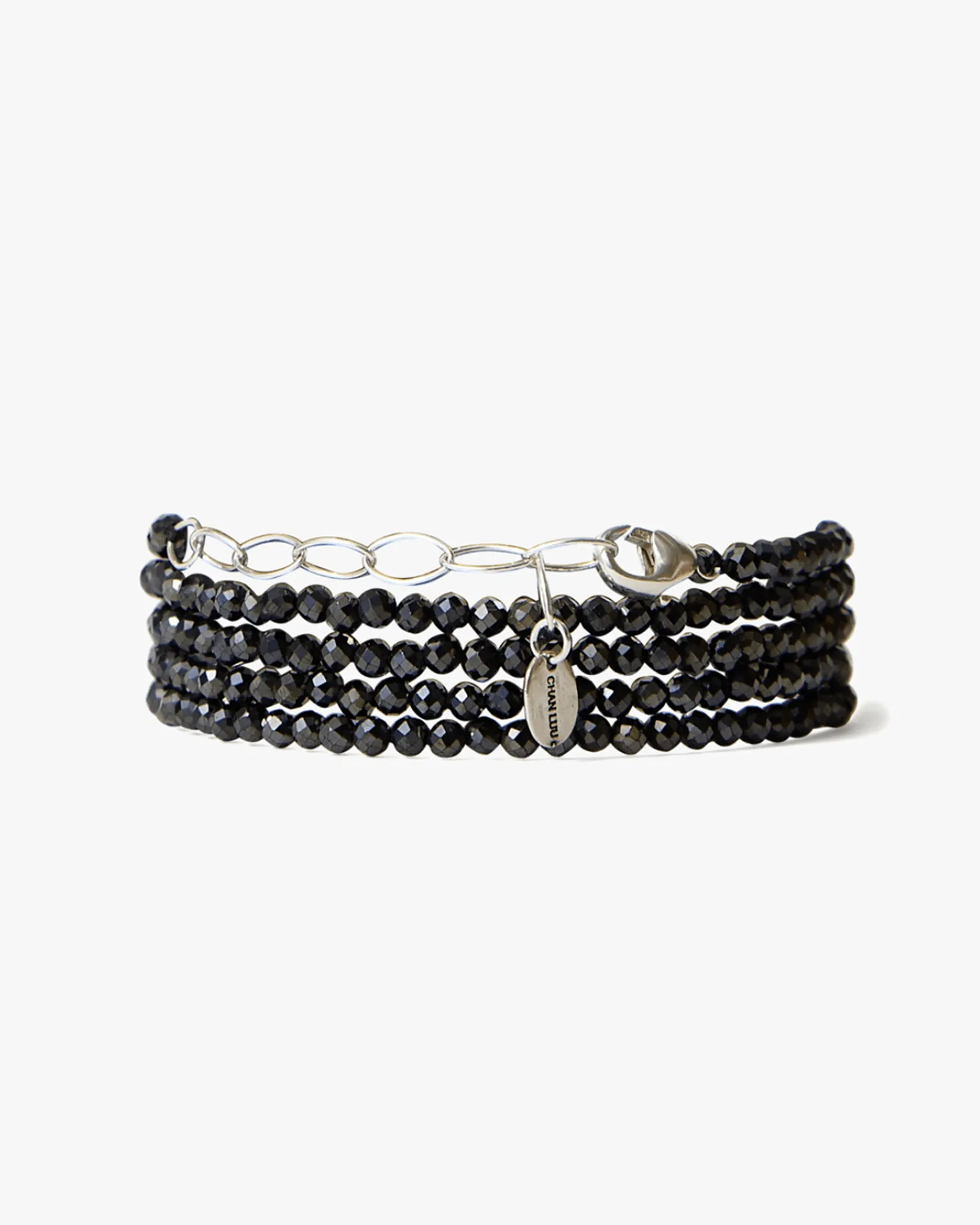 Naked Wrap Bracelet in Mystic Black w/ SS