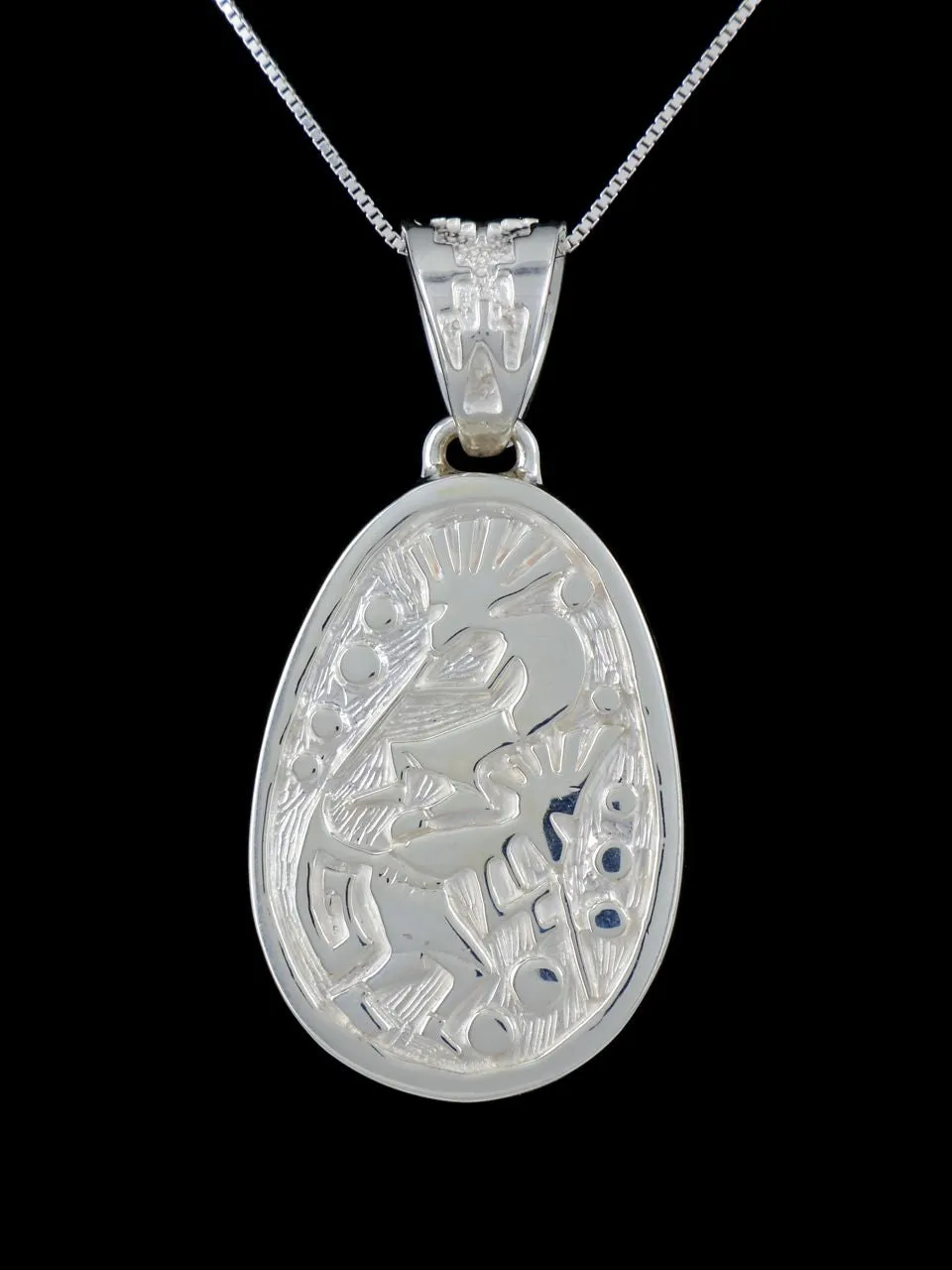 Native American Inlay Night Sky Yei Pendant
