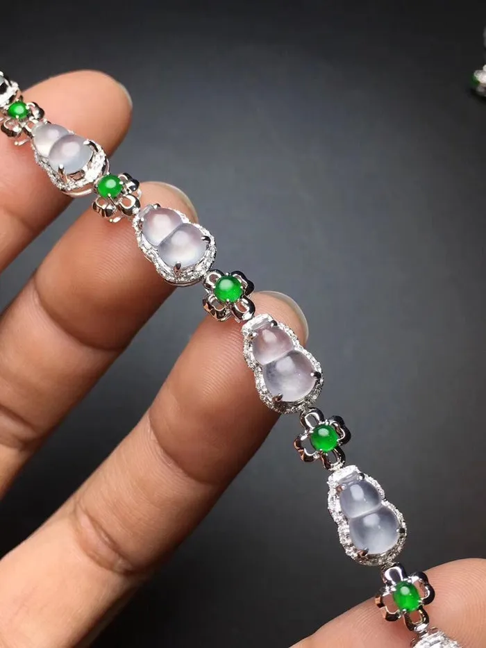 Natural Jade Bracelet Jadeite Bracelet NBT76