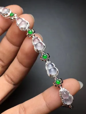 Natural Jade Bracelet Jadeite Bracelet NBT76