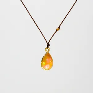 NEW! Opal Necklace with 18k Gold by Margaret Solow