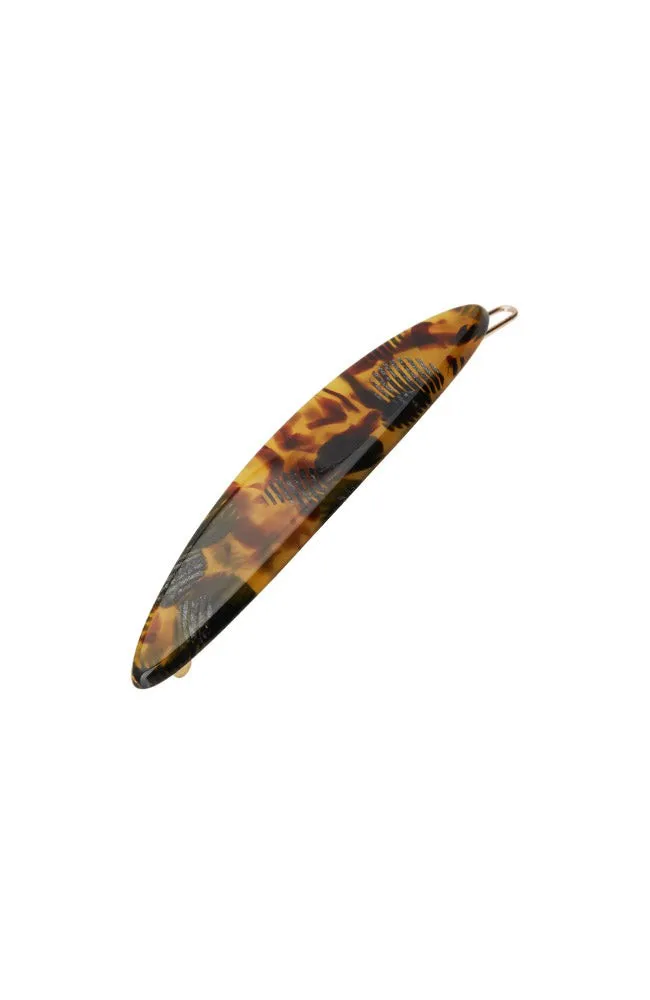 Oblong Tige Boule Barrette - Spot