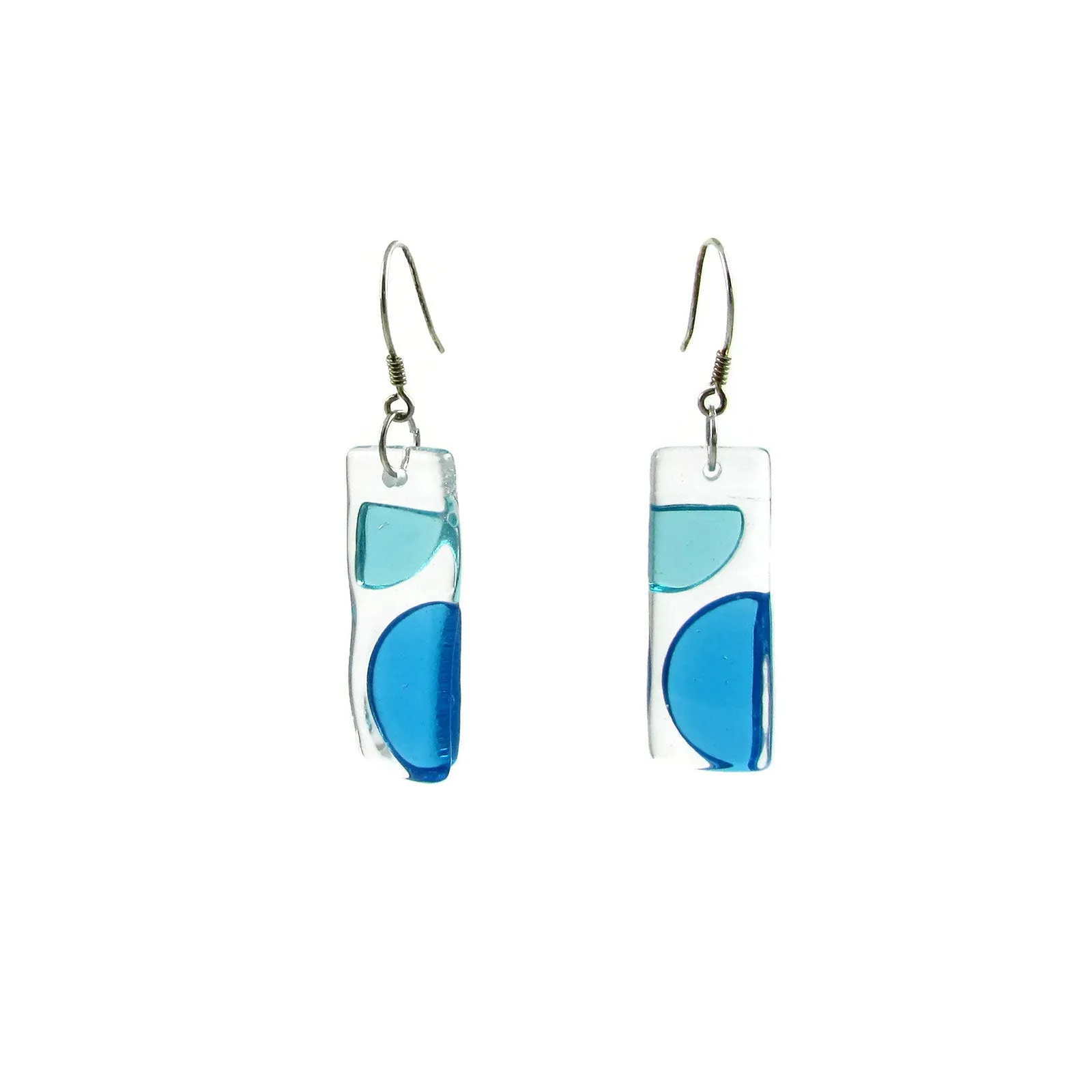 Onda Glass Earrings - Orange