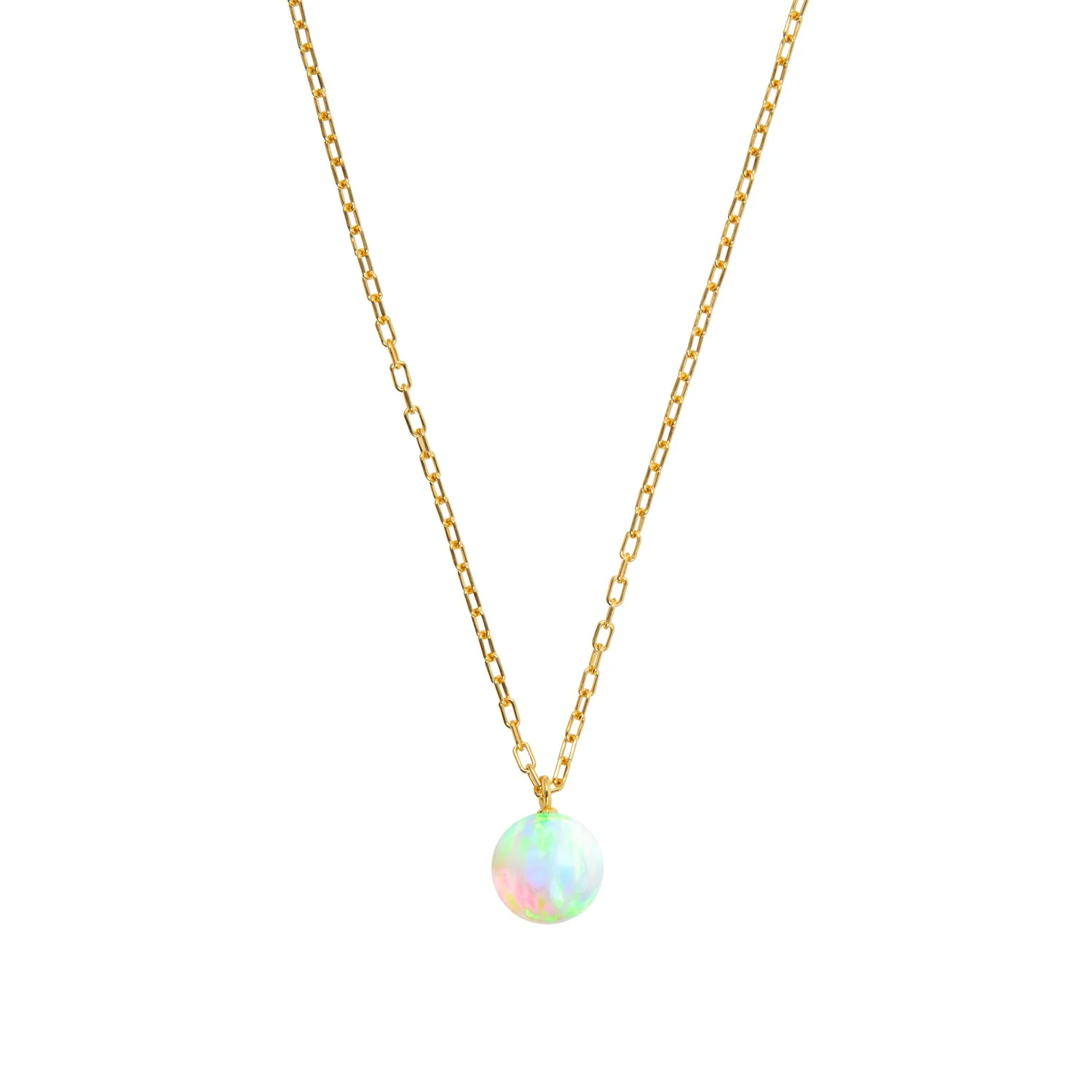 OPIA SEA OPAL PENDANT - LARGE