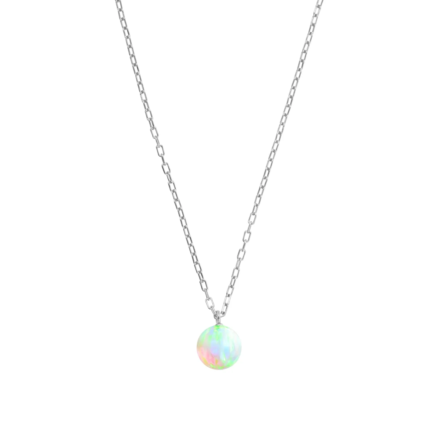 OPIA SEA OPAL PENDANT - LARGE