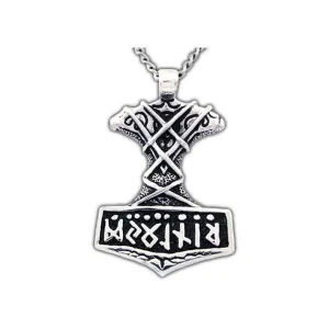 Ornate Thor's Hammer Necklace