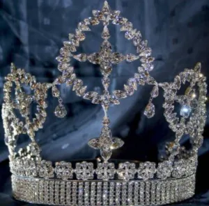 Queen of the Stratosphere Rhinestone Crown