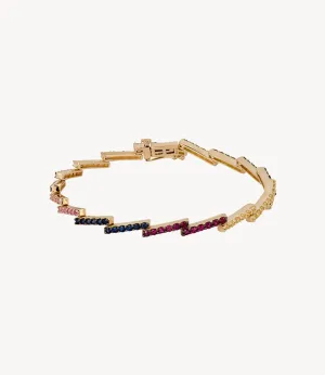 Rainbow Ziggy Bracelet