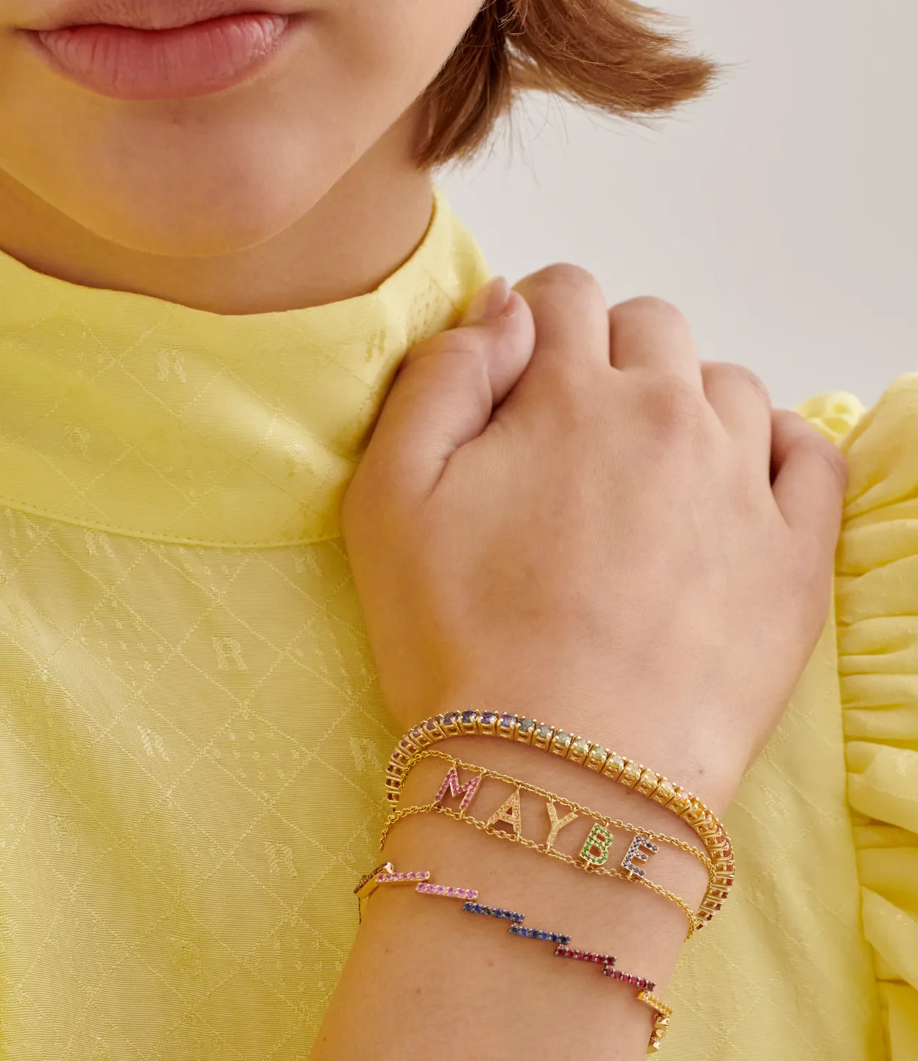 Rainbow Ziggy Bracelet