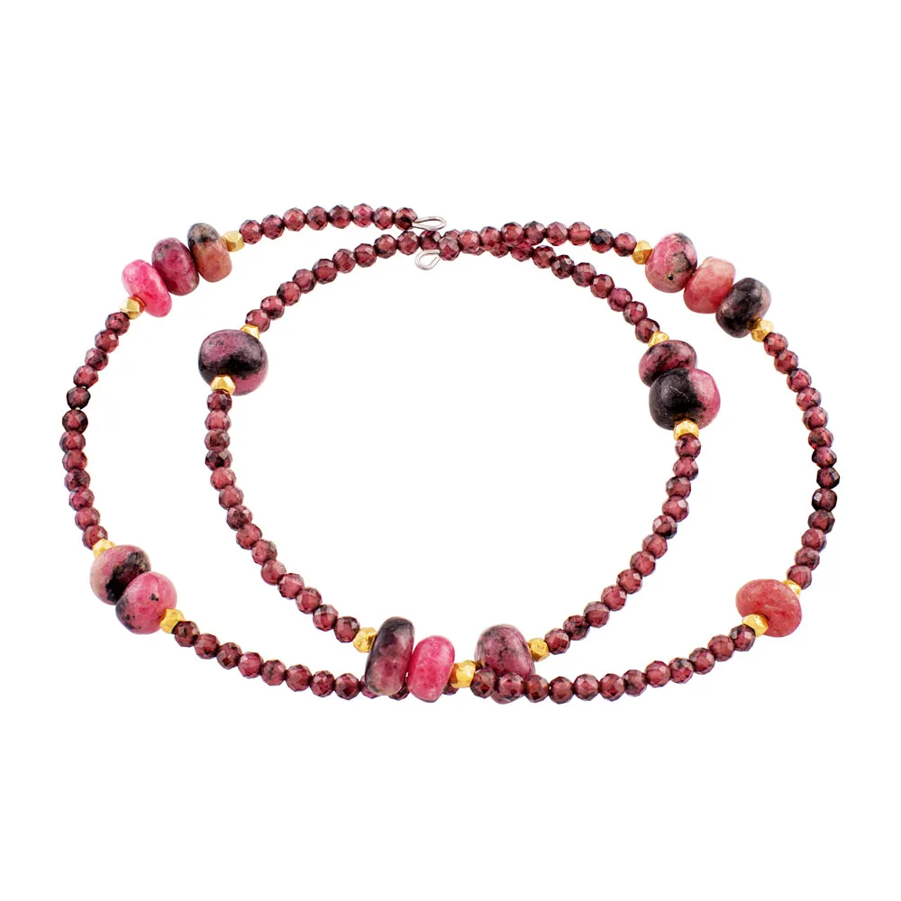 Red Sky at Night Coil Bracelet
