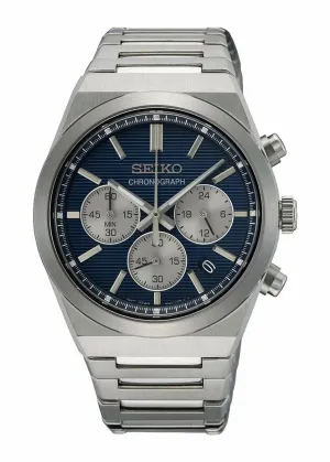 SEIKO CONCEPTUAL CHRONOGRAPH BLUE DIAL STAINLESS STEEL SSB453P