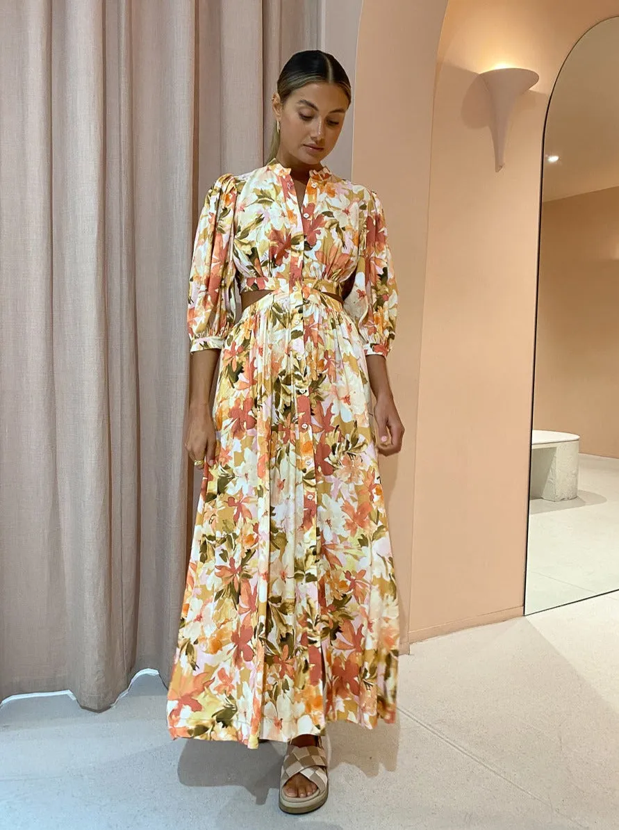 Significant Other Svana Dress in Watercolour Floral