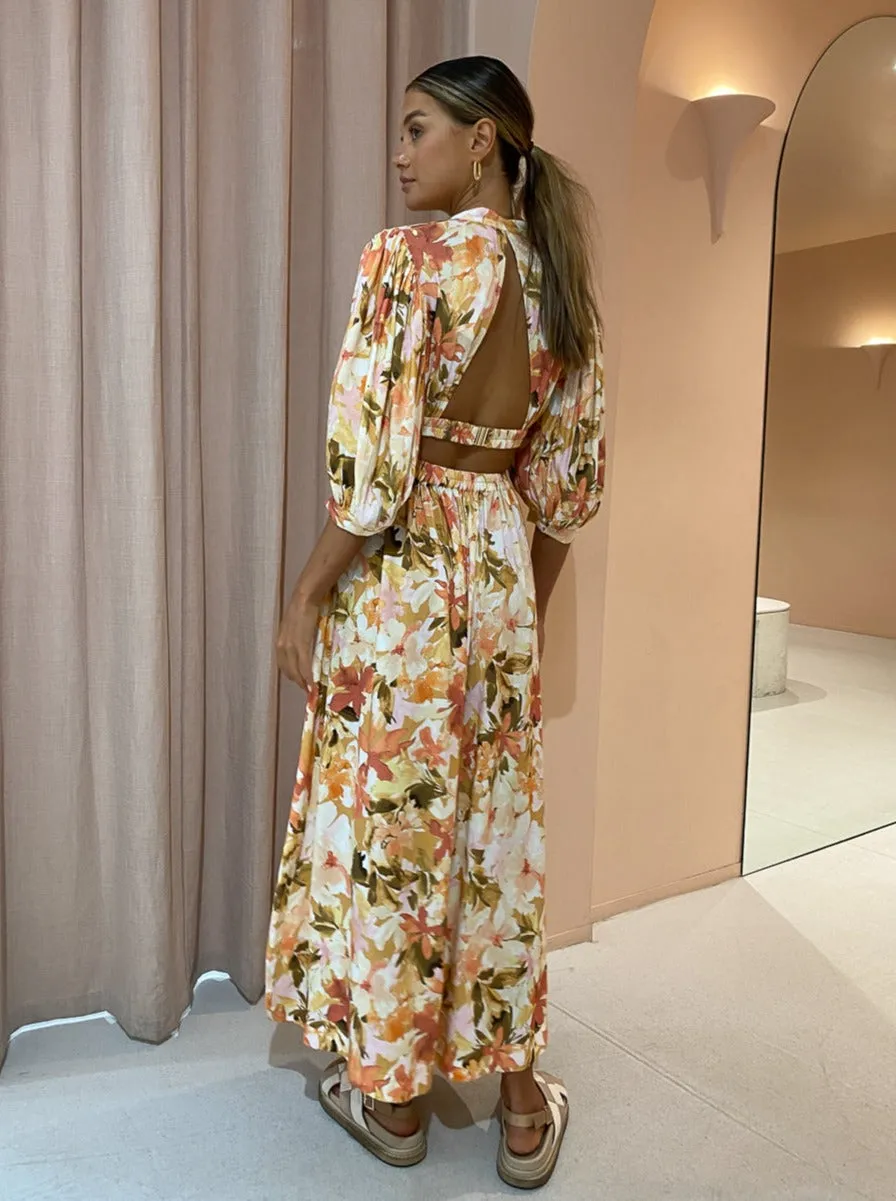 Significant Other Svana Dress in Watercolour Floral